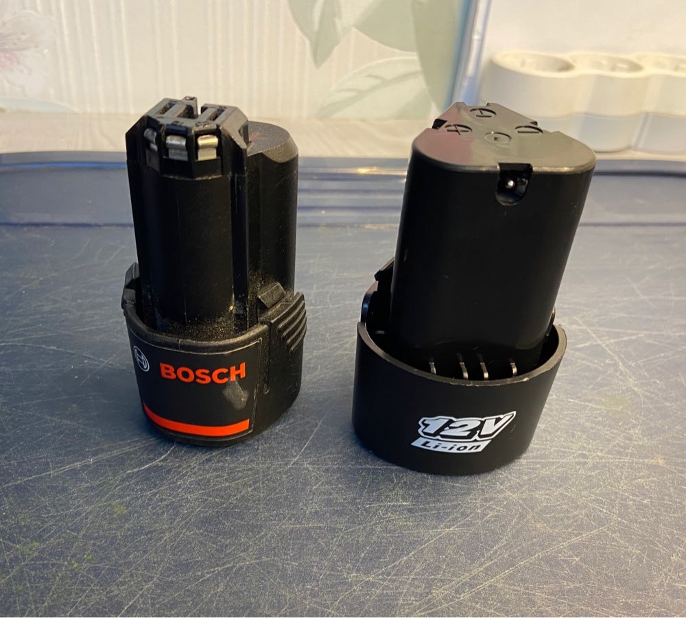 Adapter Bosch battery for 12v NONAME tools (e.g. clone GWS 12V-76)