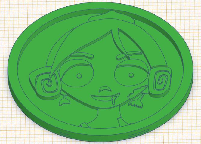 Moneda Fallera calavera 2