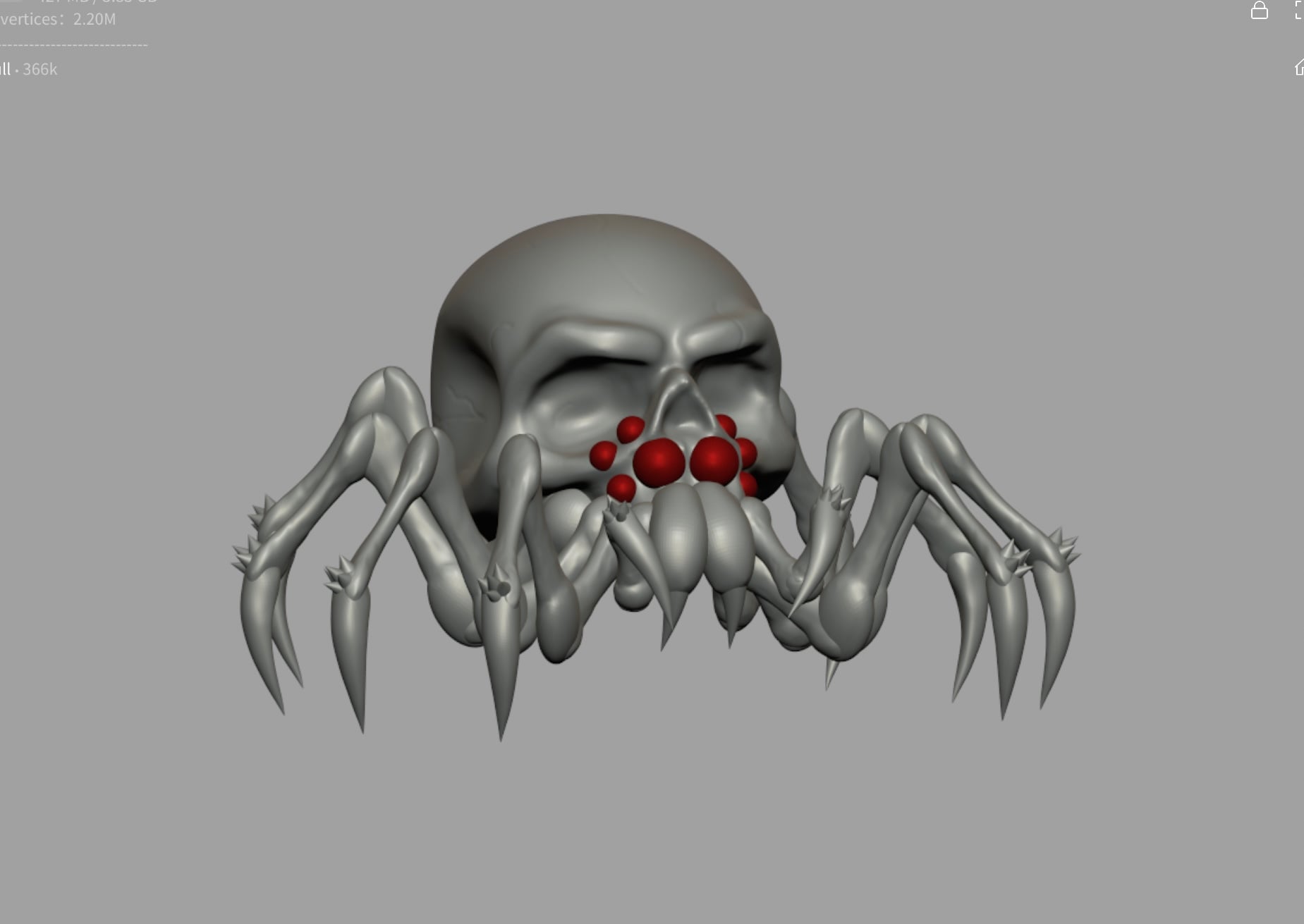 Skull Spider mini