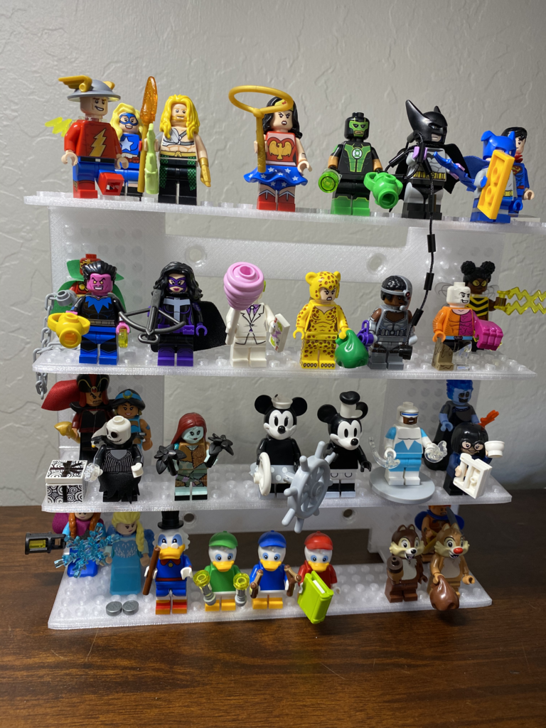 Lego display shelves
