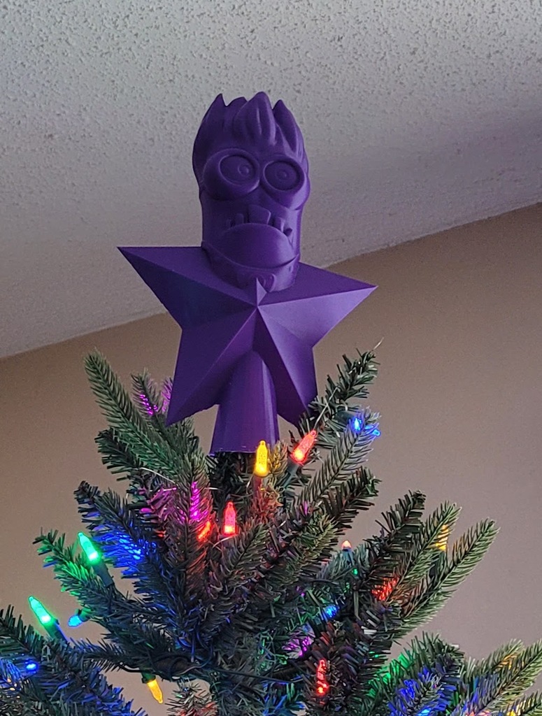 Evil Minion - Christmas Tree Topper