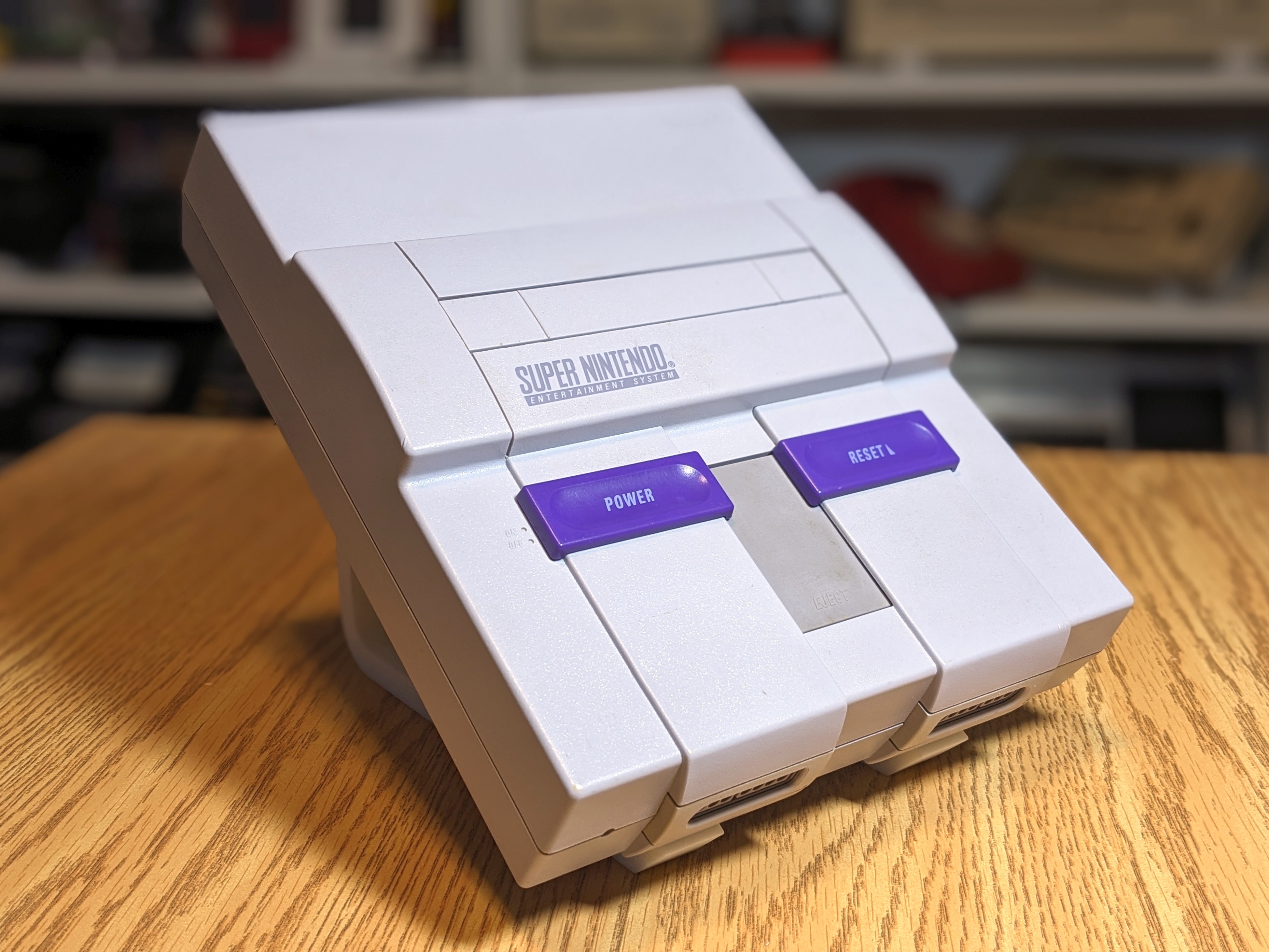 Super Nintendo SNES Display Stand - 35° incline