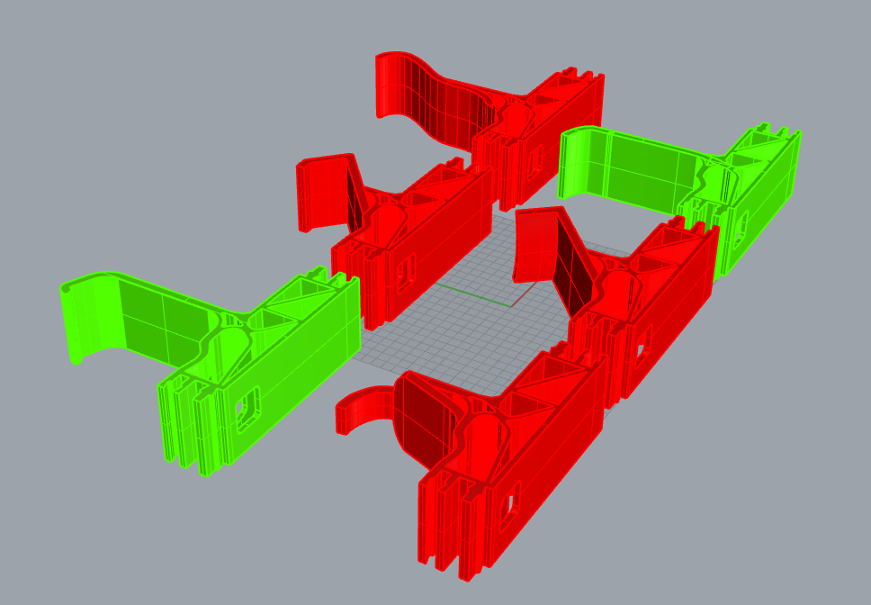 Controller Profiles for Modular Controller Stand (PS3, Switch Joycon Grip, OUYA, NES, SN30)