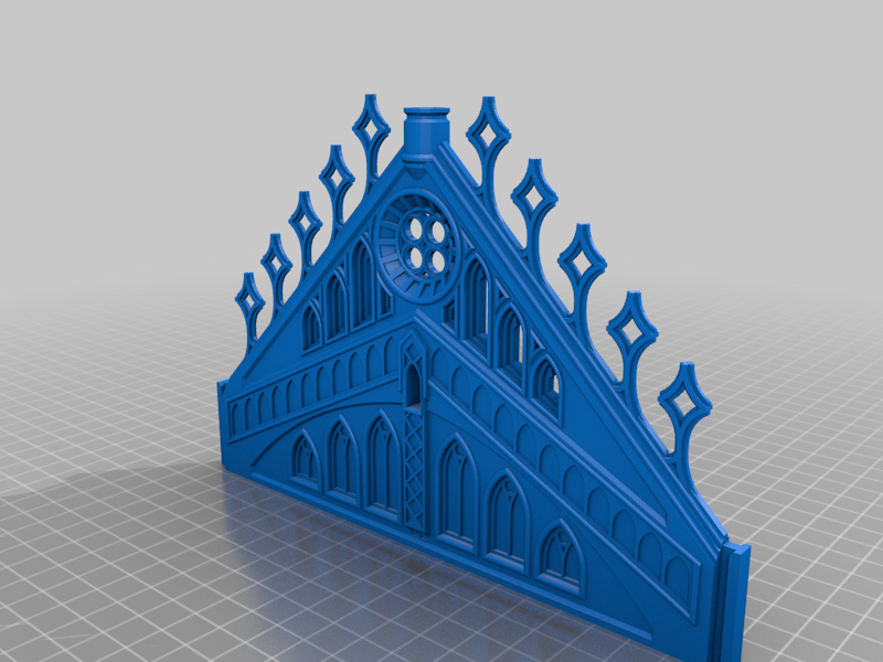 Roof 2inch peaked front