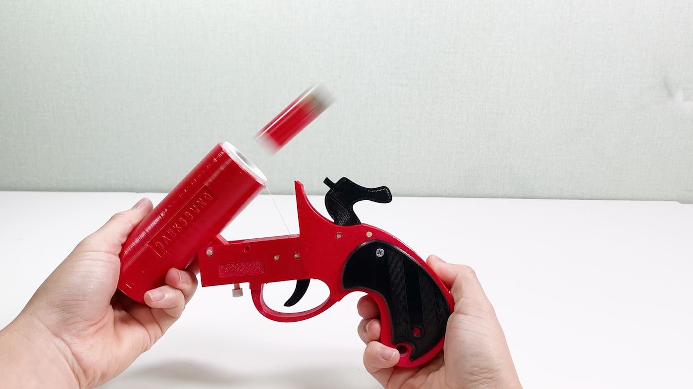 PUBG flare gun (shoot and eject)