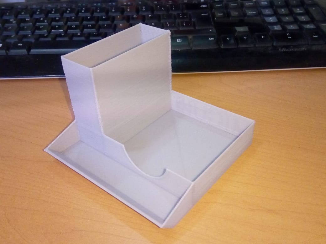 Desktop Tray Organizer with POST-IT Dispenser
