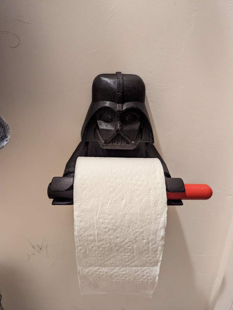 Darth Vader toilet paper holder - REMIX