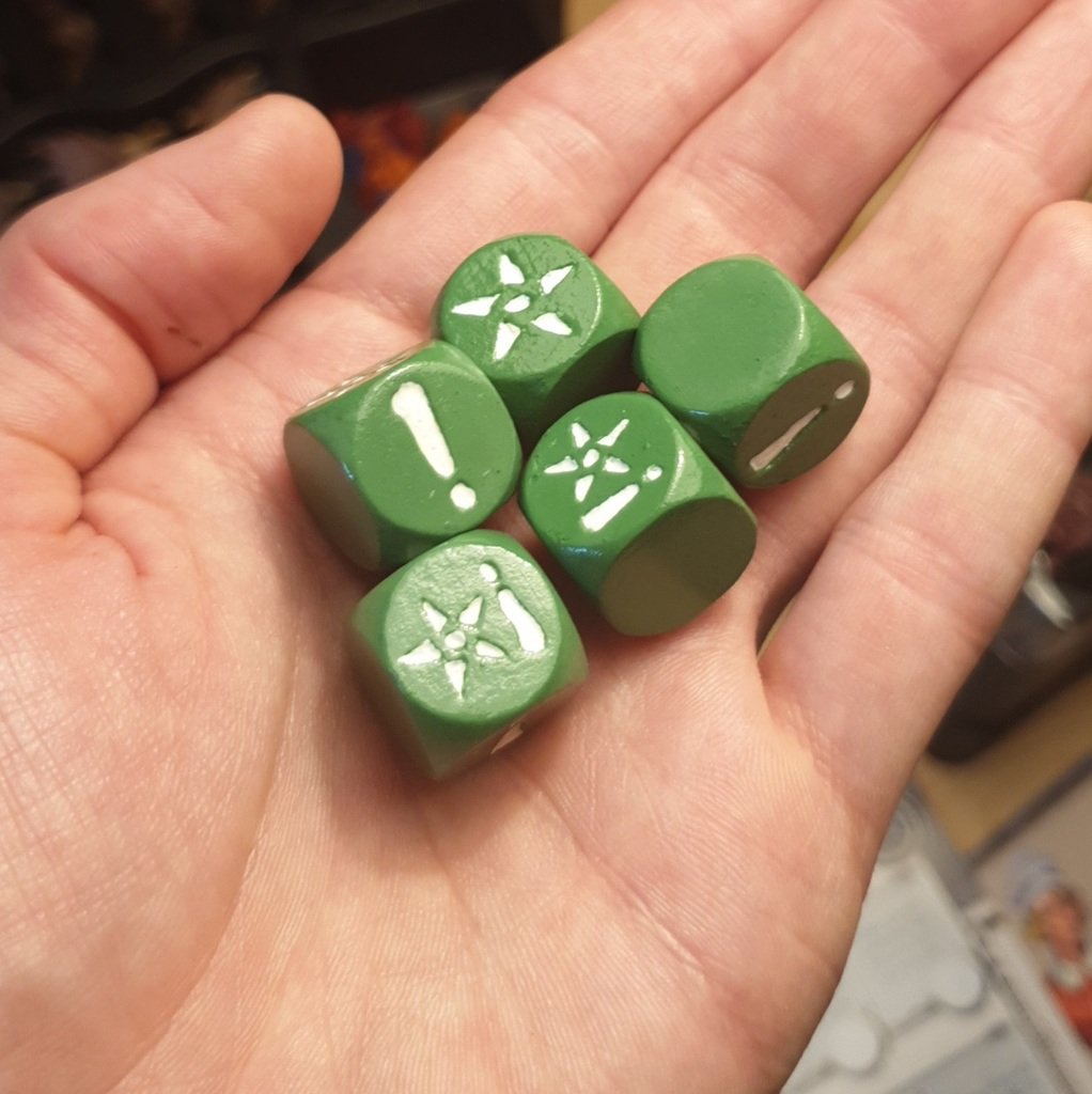 Extra GREEN DICE // Cthulhu: Death may Die
