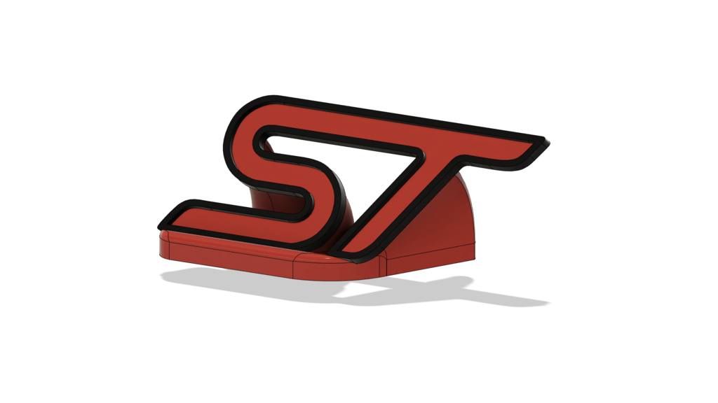 Ford Focus ST Logo with Stand
