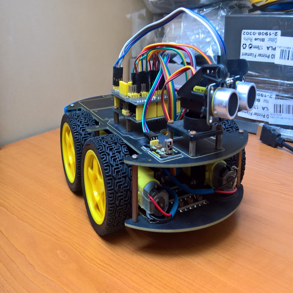4WD robot rebuild