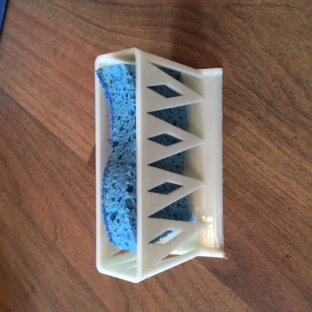 Sponge Holder for Beside the Sink