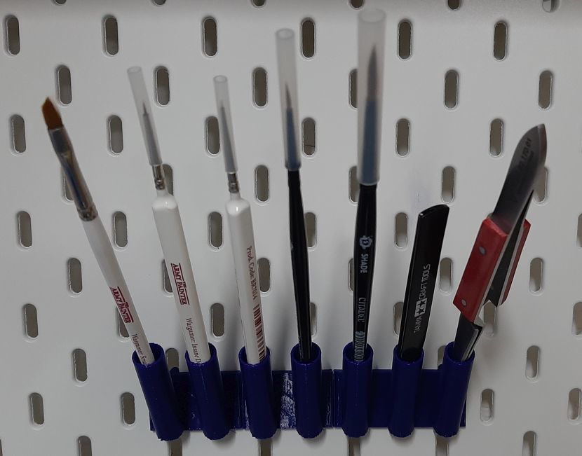 IKEA Skadis Modular Holder Small Tools Brushes