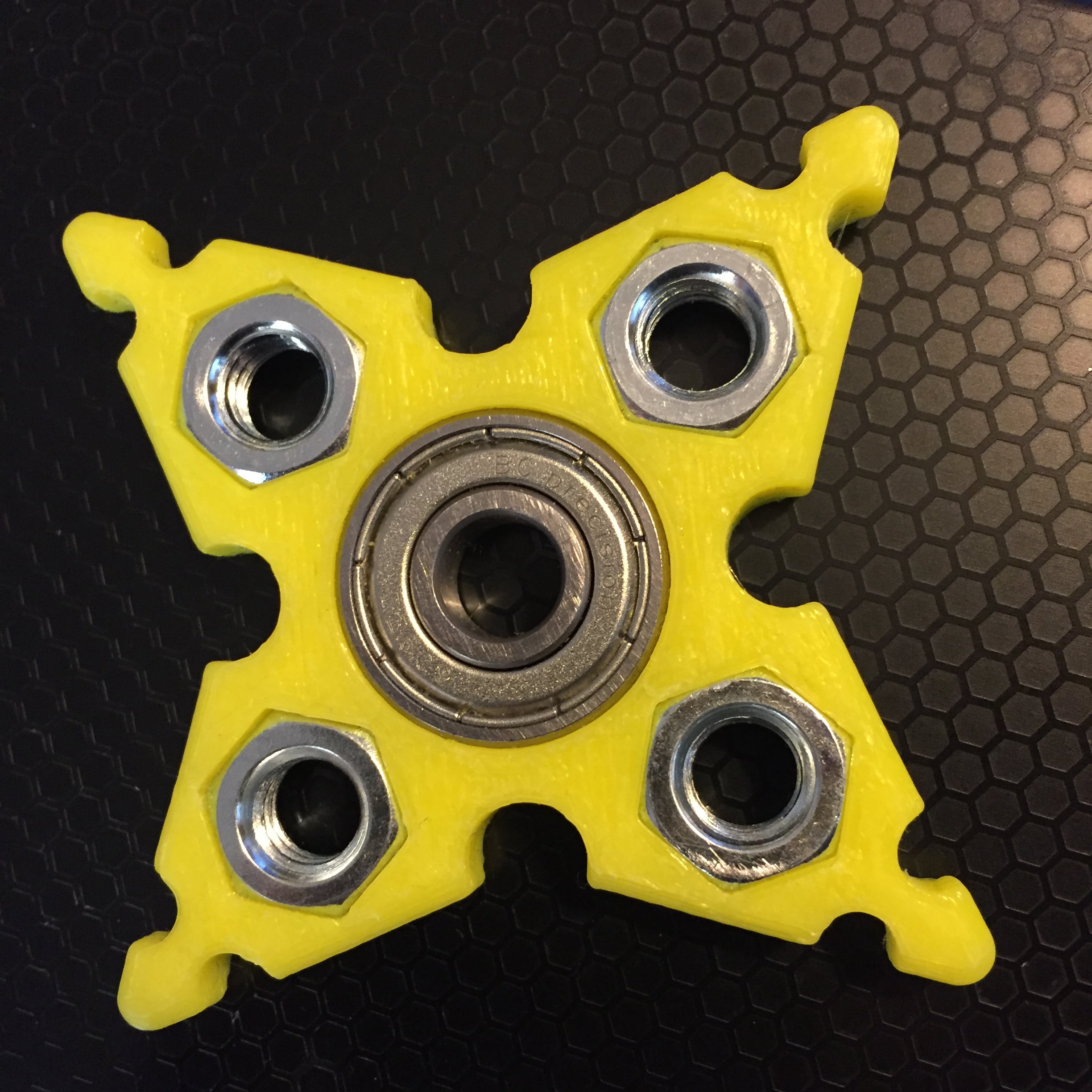 Customizable Ninja Star (Snowflake?) Fidget Spinner