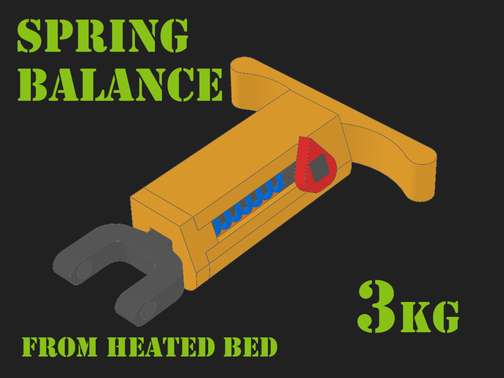 Spring balance - Tenzometer - Spring Scale