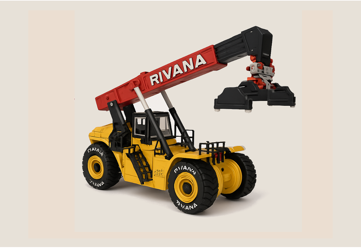 Yellow Reach Stacker (Basic)