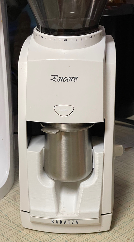 Dosing Cup Insert for Baratza Encore Grinder (featuring Crema 54mm Dosing Cup)