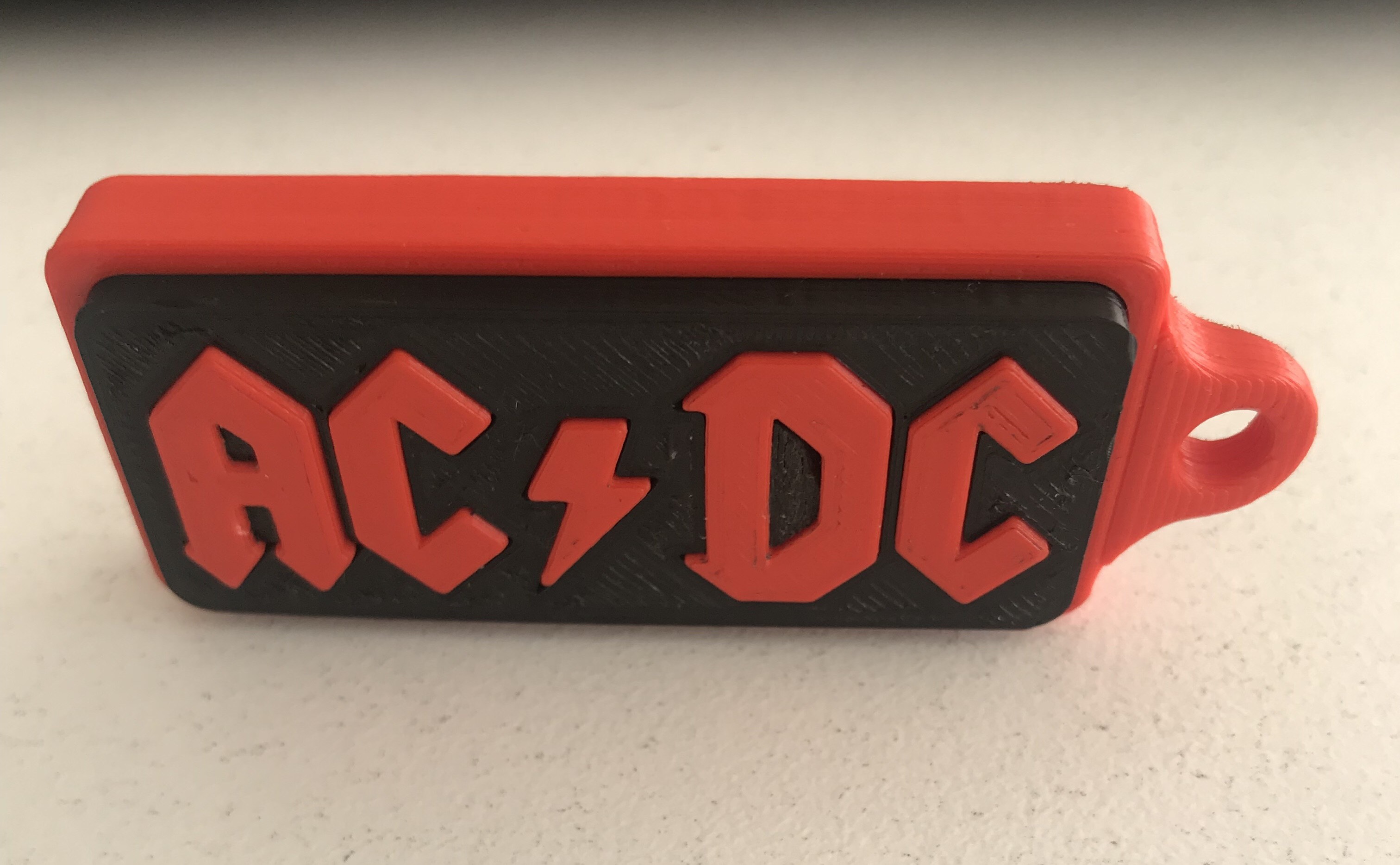 AC/DC keychain