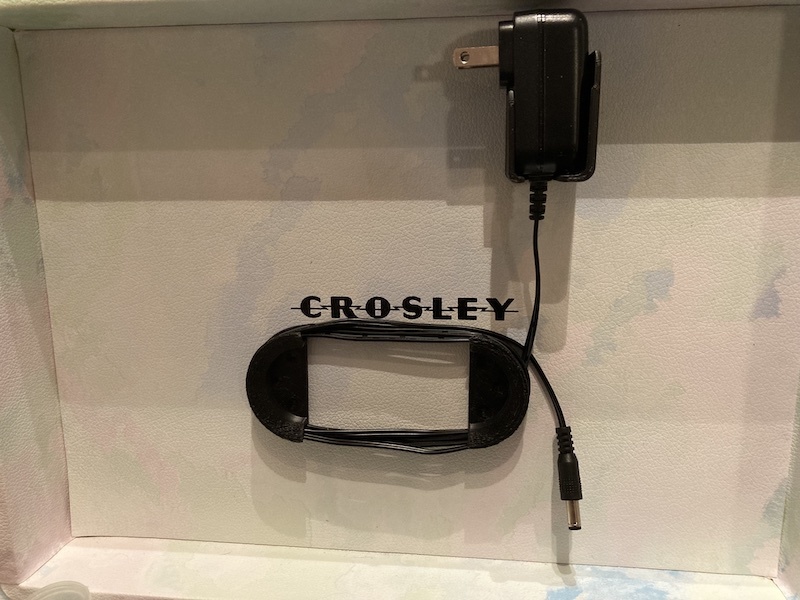 Crosley Power Adaptor Holder for Suitcase Phonograph