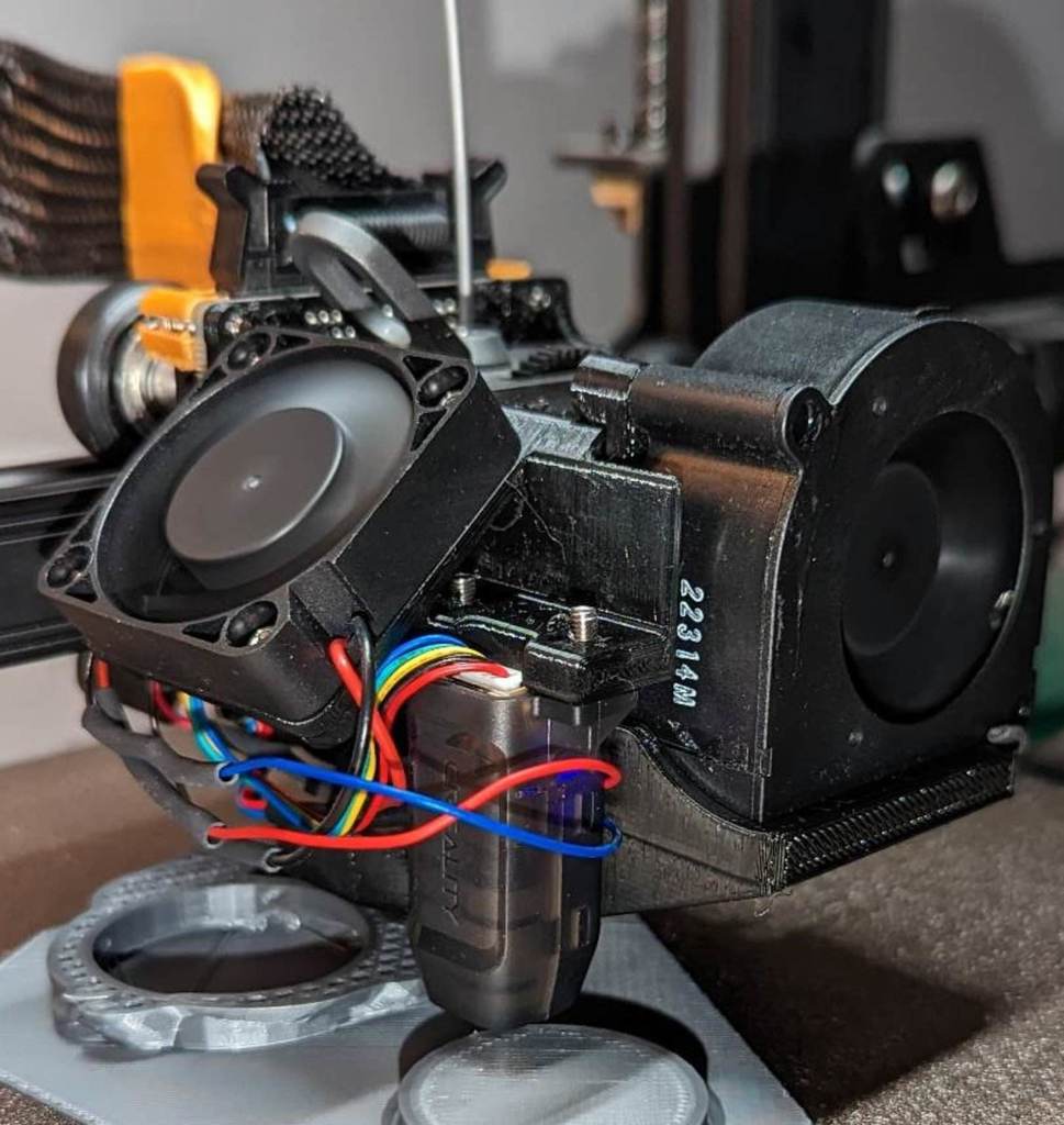 Silent Fans Upgrade Creality Ender 3 S1 Pro Duct System