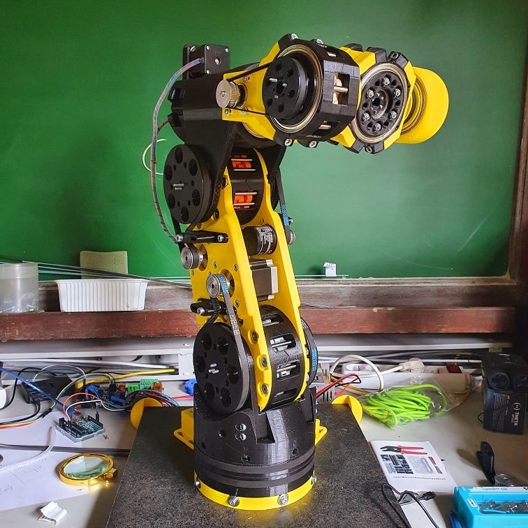 CyBot - 6 axis Robot Arm Cycloidal gearbox drive actuator <In Progress>