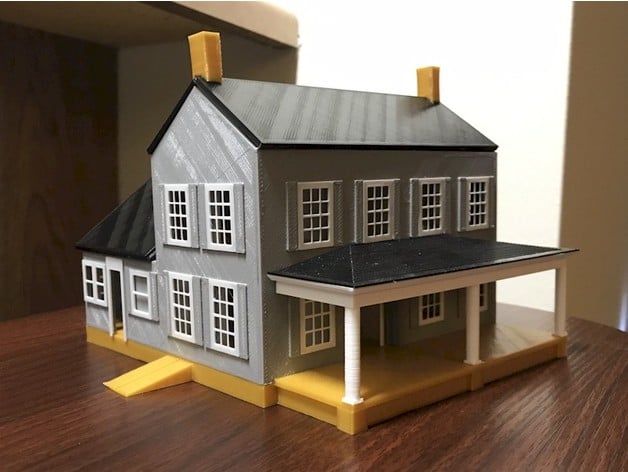 FICHIER pour imprimante 3D : maison Featured_preview_HouseWindows2