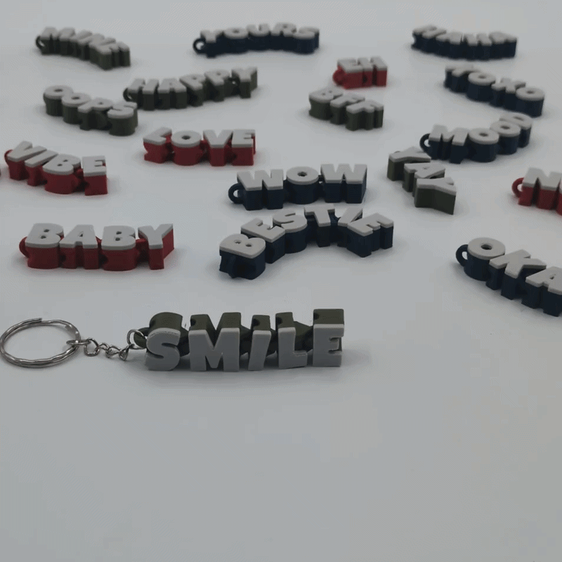 Miniatura 3 do modelo 3D Articulated Keychains - Fun Pack