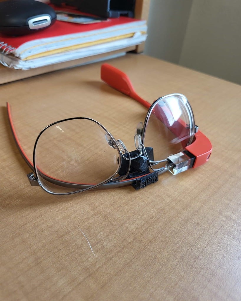 Google Glass Glasses Clip - Aviator Frames 