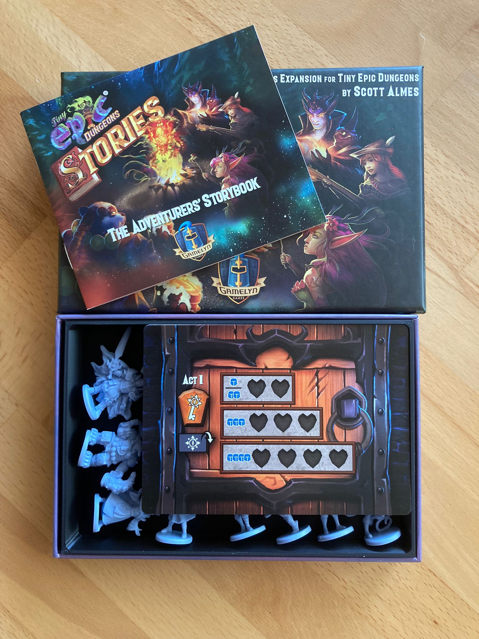 Tiny Epic Dungeon Stories Insert