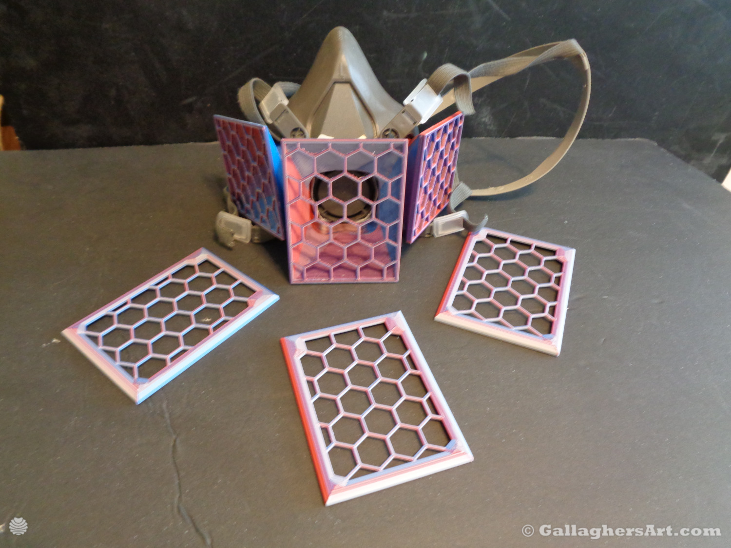 Updated 3M Generic reusable IN and OUT filters optimized for printing
