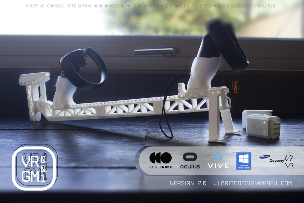 VRGM VR Stock V2 for the Oculus Rift, HTC Vive, Valve Index, Windows Mixed Reality, Samsung Odyssey