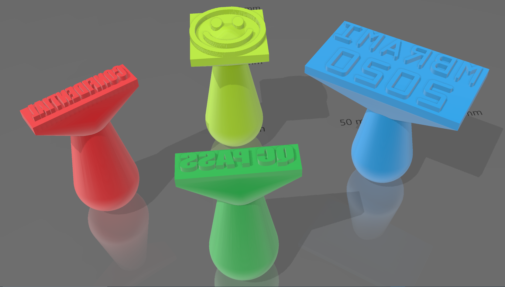 Parametric stamp generator