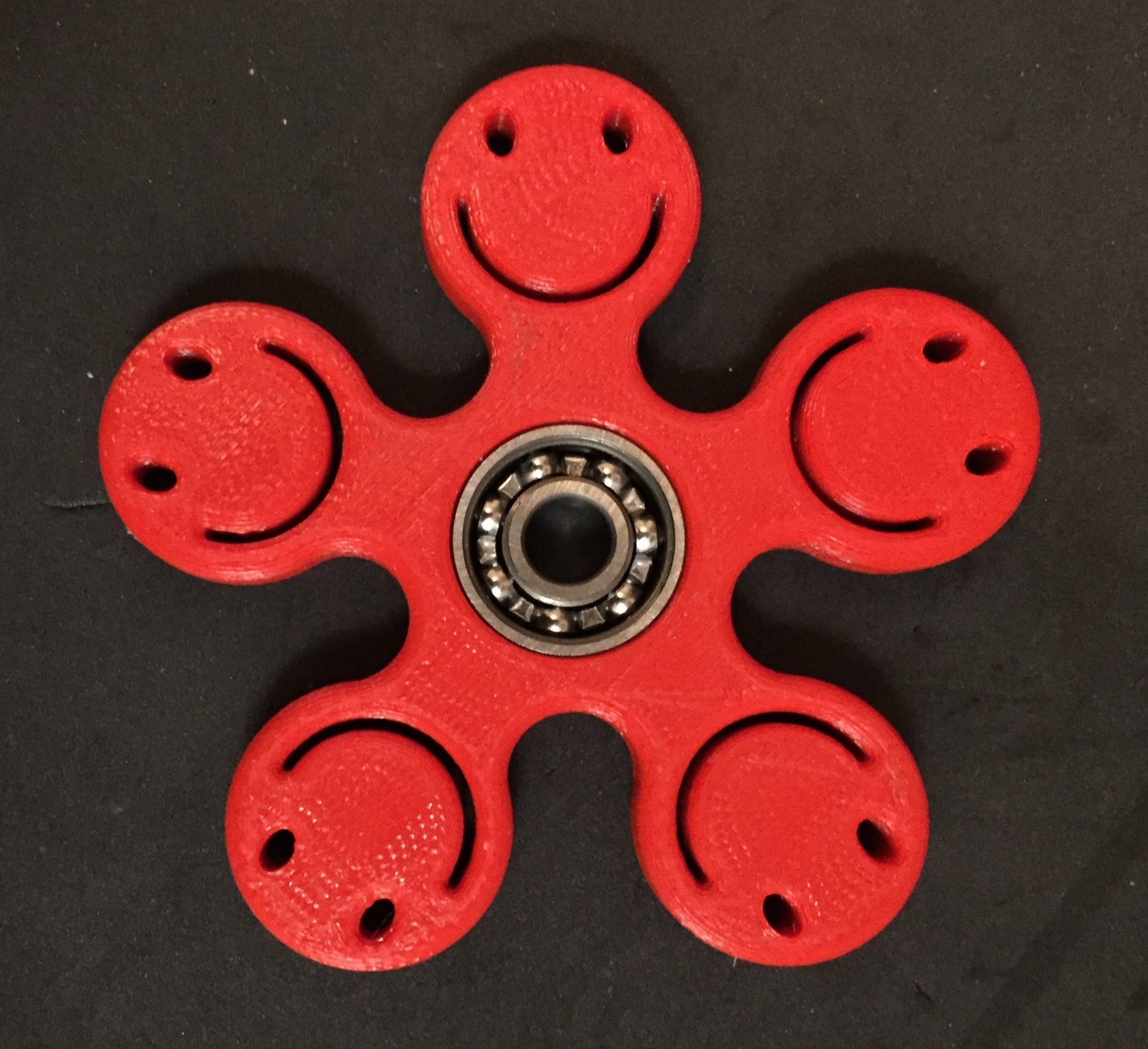 Happy Spinner (Smiley Faces with printed-in M6 nuts)
