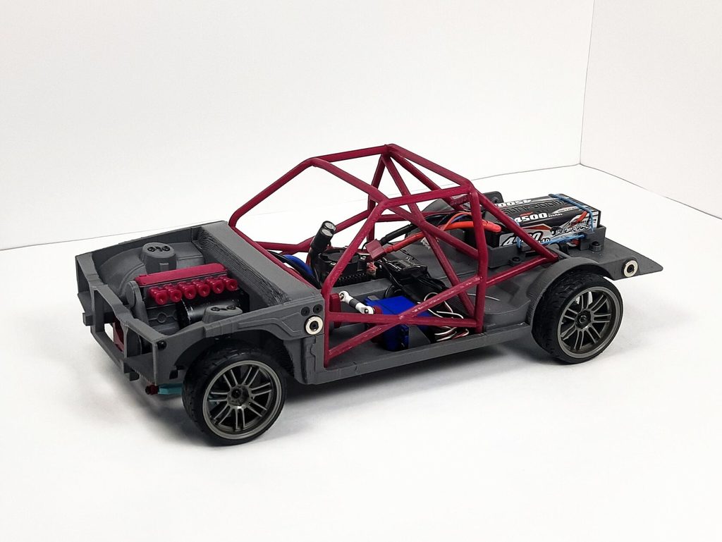 RC Car - 1:10 RC E30 drift car (test part)