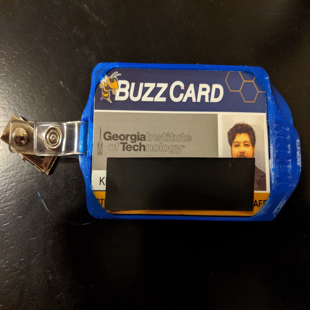 Magnetic Badge/Card Holder (6 Cards)