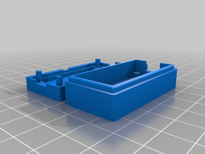 Arduino Nano Case, Spring-loaded Reset Button