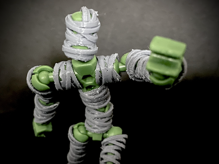 Mummy Wraps for ModiBot Mo figure kit