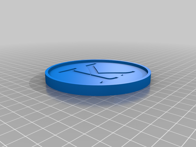 Letter K Coaster