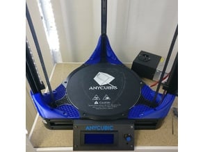 Anycubic kossel L+ Corner Supports and Bed holder