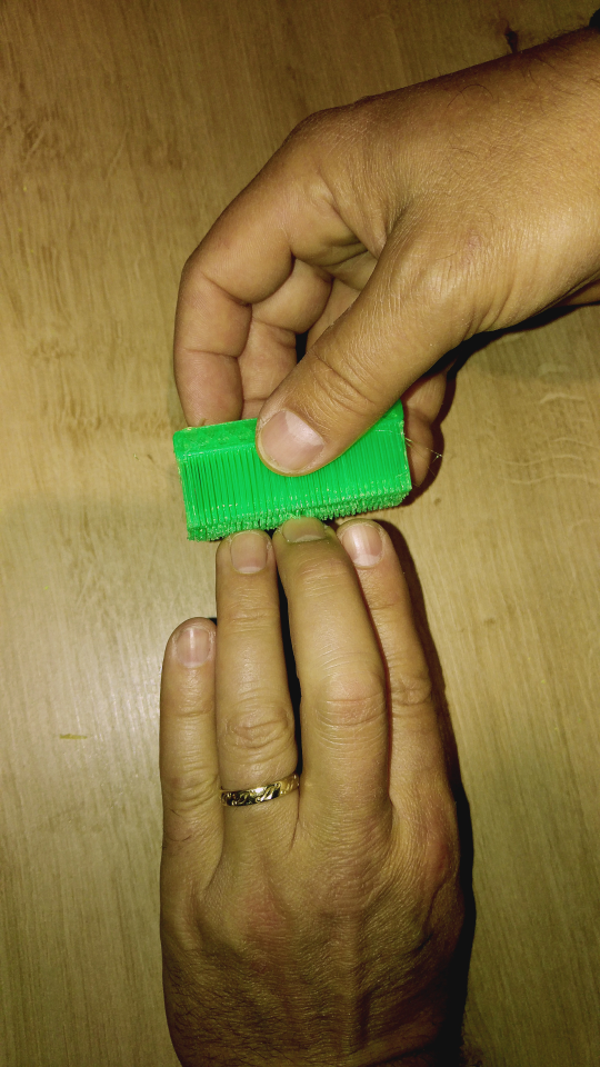 Hand Brush fully printed