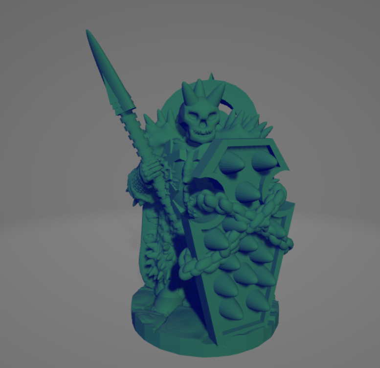 Undead Knight With Spear