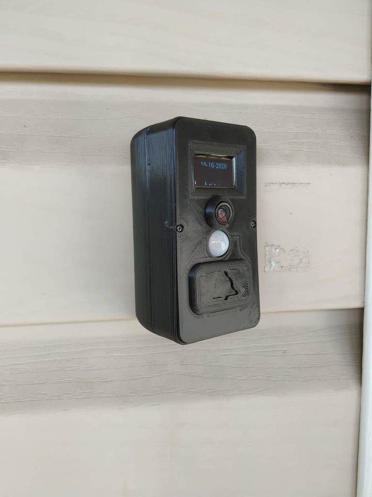 TTGO Esp32 Camera Enclosure (Doorbell) with buck converter