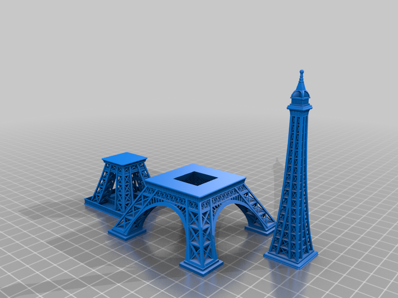 Eiffel Tower simplified