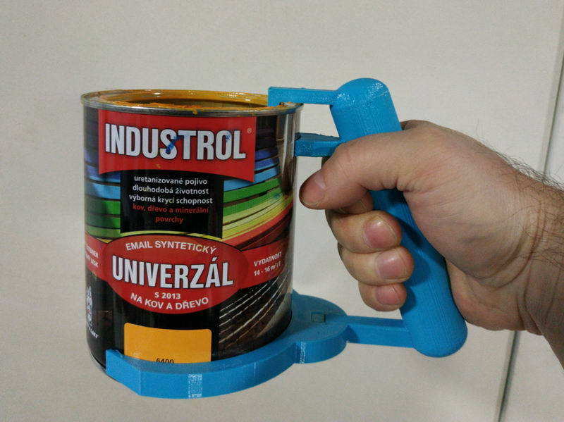 Paint can holder