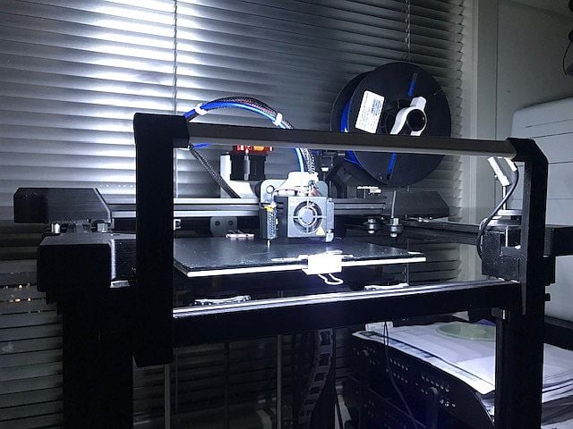 Ender 5 Light Bar (with visible hot end)