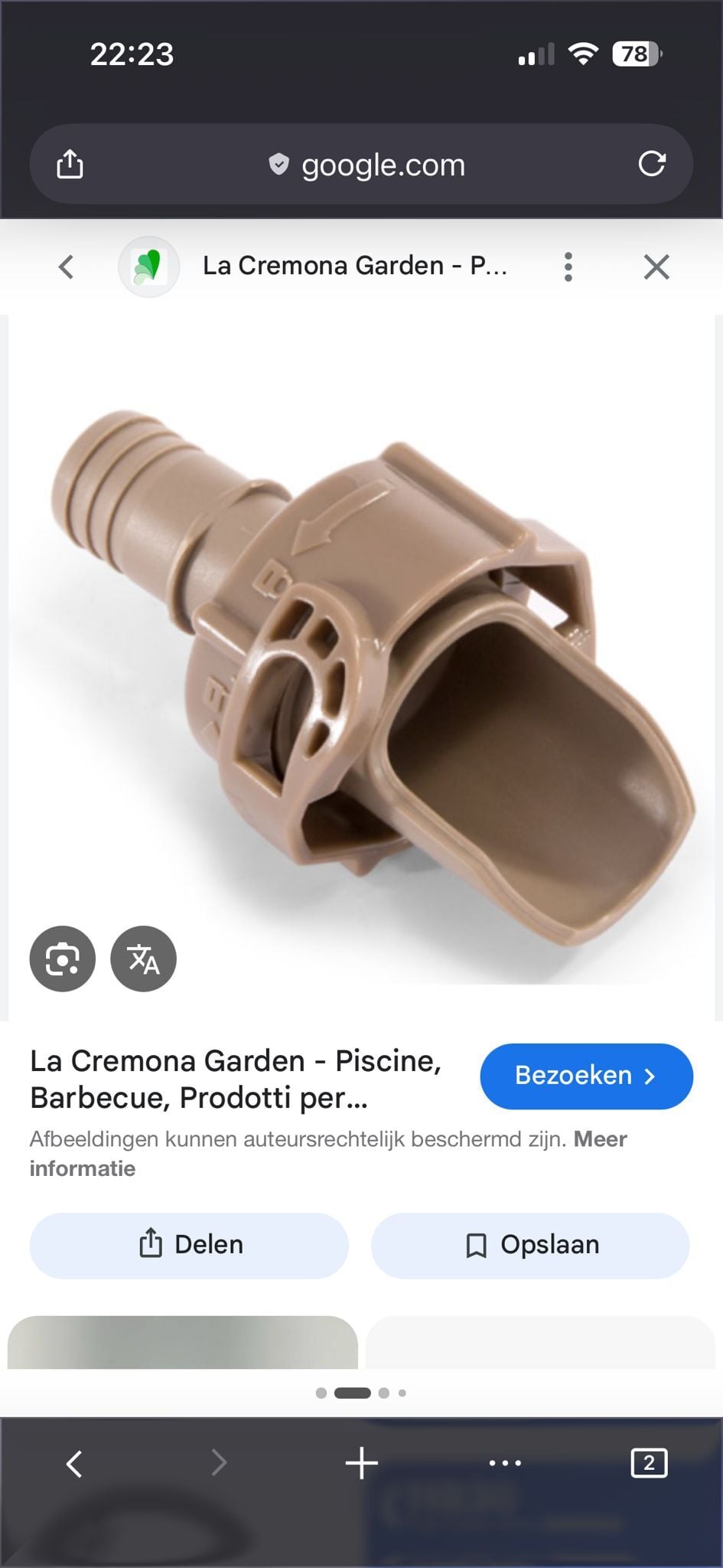 Intex Spa (pre 2019 model) Air hose adapter