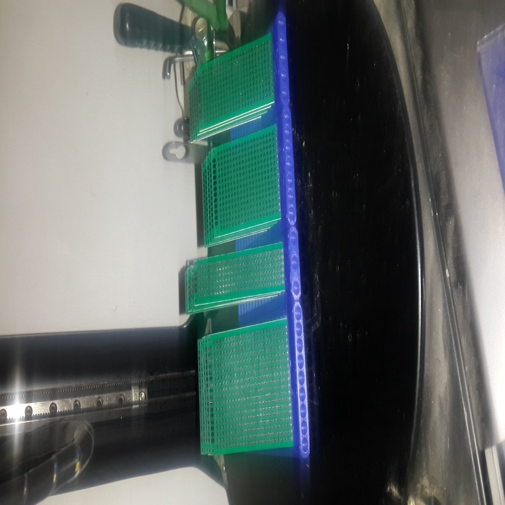 Holder plates for prototyping PCB boards