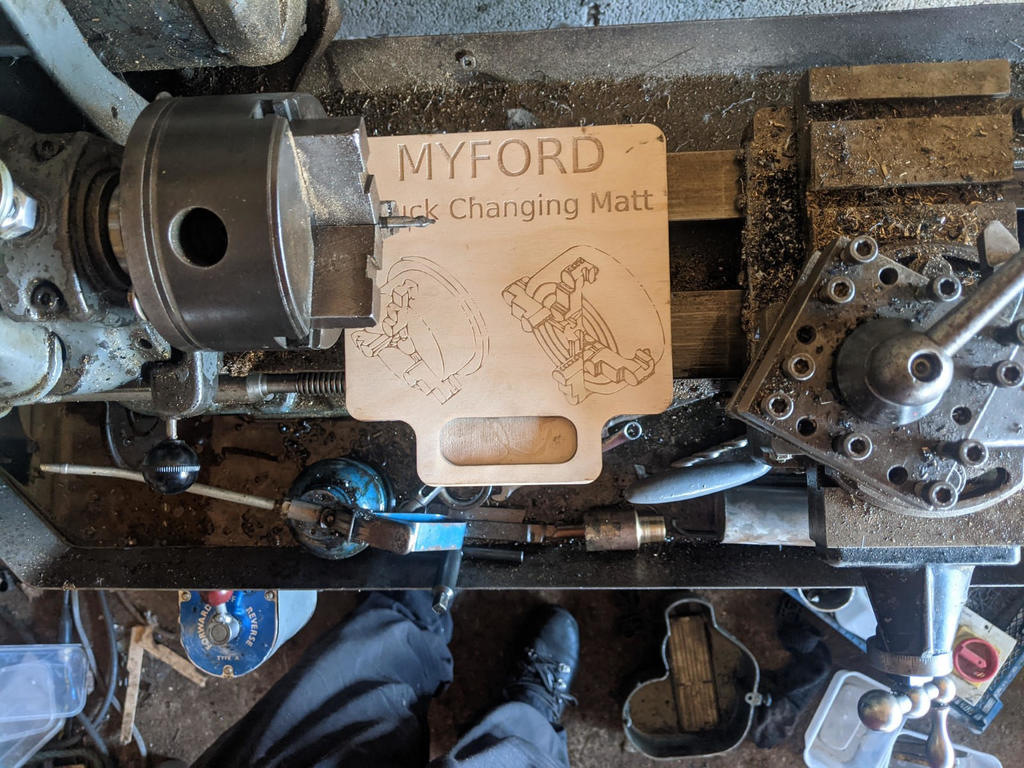 Myford ML7 Lathe Bed Protector