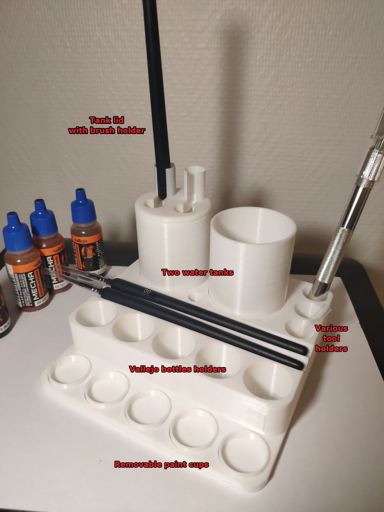 MKMPS - Model Kit Mini Paint Station