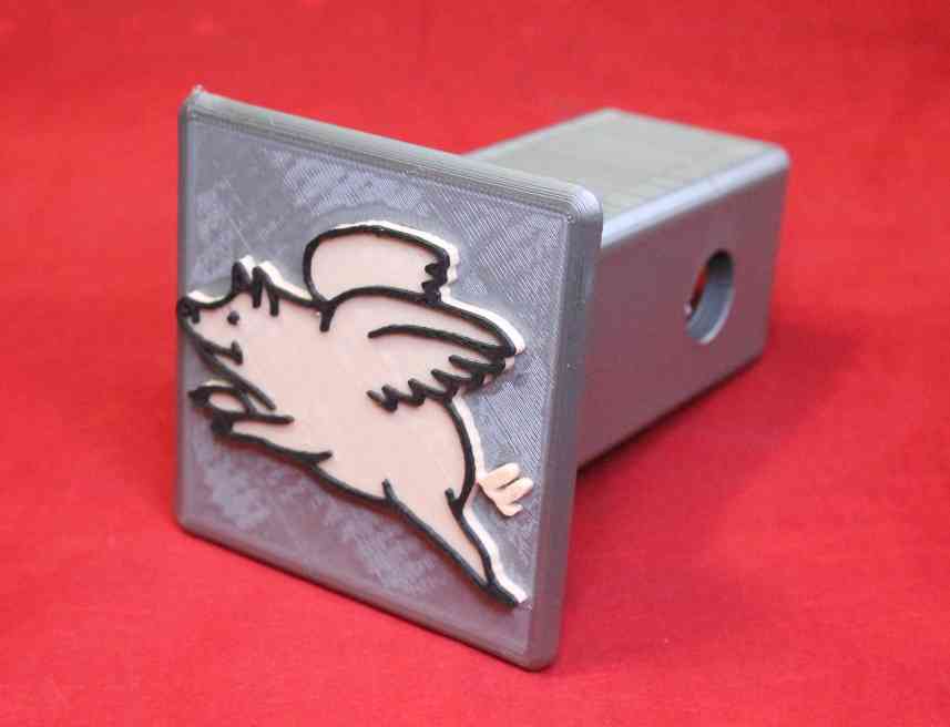 Flying Pig Hitch Cover