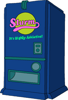 Futurama Slurm Vending Machine